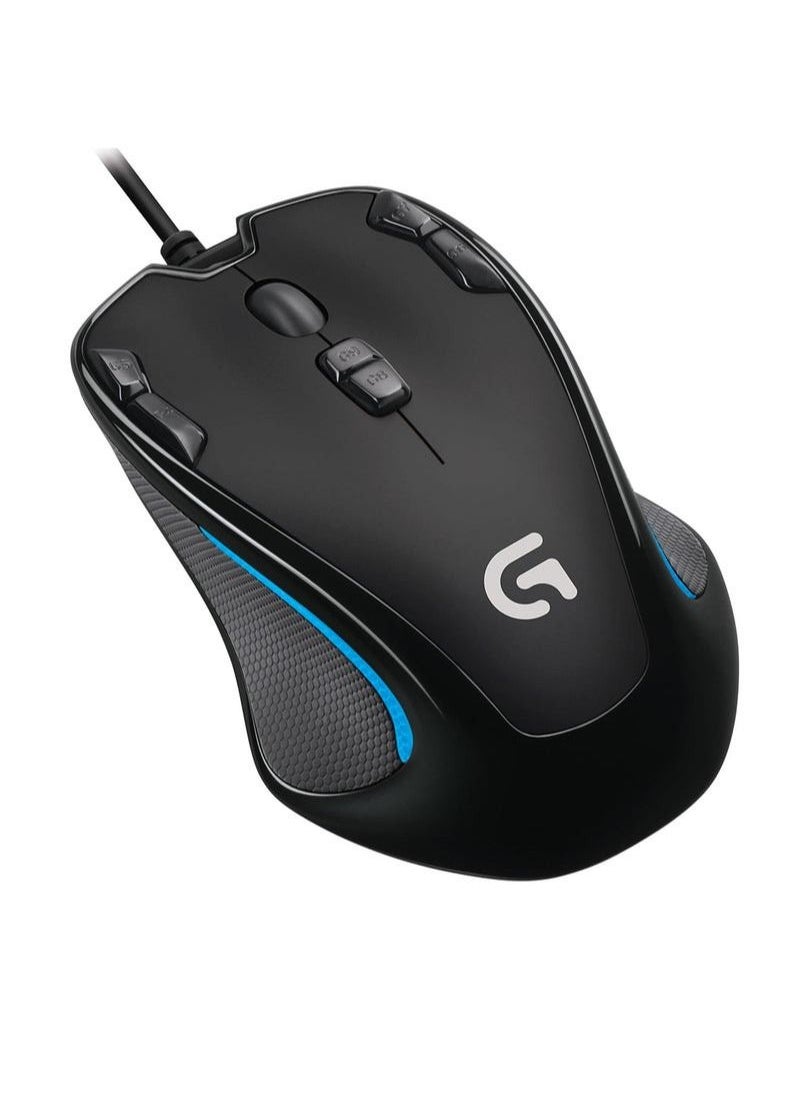 Generic - G300s Wired Gaming Mouse, 2,500 DPI, RGB, Lightweight, 9 Programmable Controls, On-Board Memory, Compatible With PC / Mac - Image 1