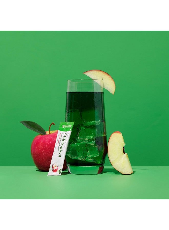 NATURE'S SUNSHINE عبوات عصا الكلوروفيل من Nature's Sunshine: زود عملية التخلص من السموم وصحة الأمعاء في عبوات عصا لذيذة ومريحة (تفاح مقرمش) - Image 3