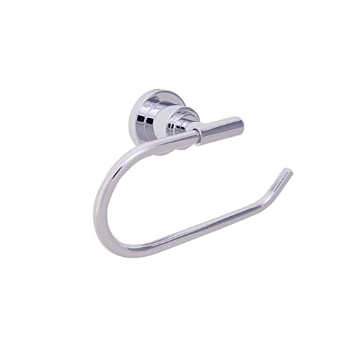 Design House 560359 Geneva Contemporary Towel Ring for Bathroom Bedroom Closet or Kitchen Polished Chrome - Image 1