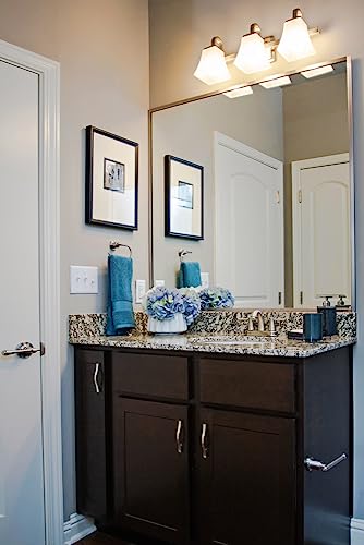 Design House 560359 Geneva Contemporary Towel Ring for Bathroom Bedroom Closet or Kitchen Polished Chrome - Image 4