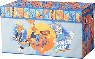 Idea Nuova Idea Nuova SPACE JAM: A New Legacy Collapsible Storage Trunk with Lid, 28" W x 16" D x 14.5" H - Image 1