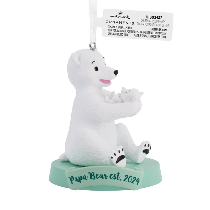 هولمارك بابا دب أبي جديد 2024 زخرفة عيد الميلاد - Image 3