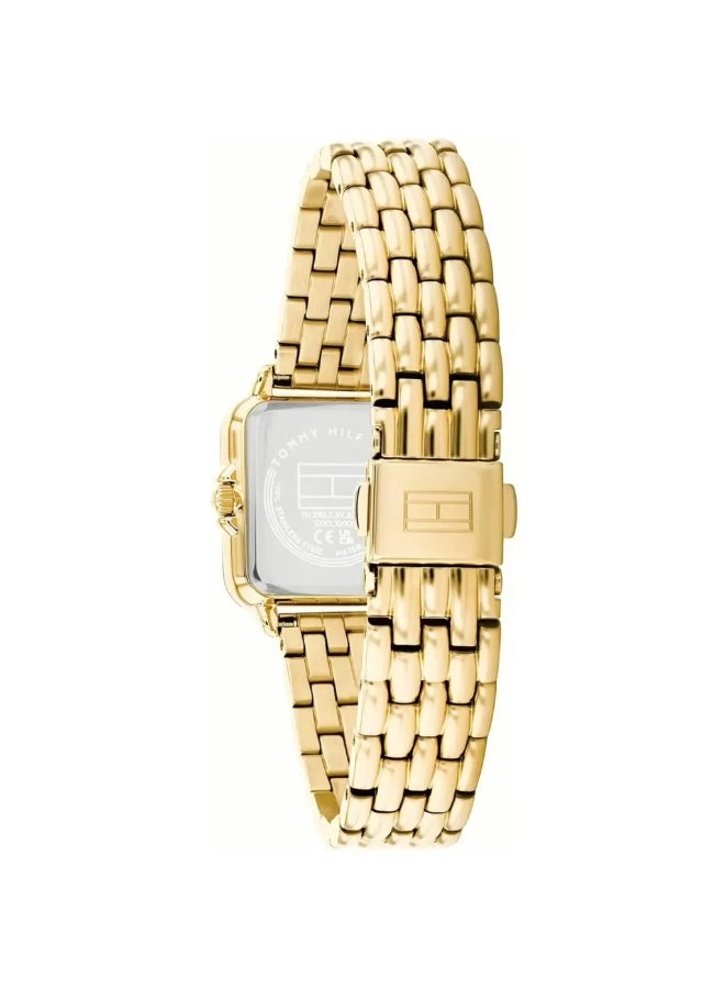 Tommy Hilfiger 1782832 Women’s Watch – Mia Gold Stainless Steel Square Design 24mm - Image 3