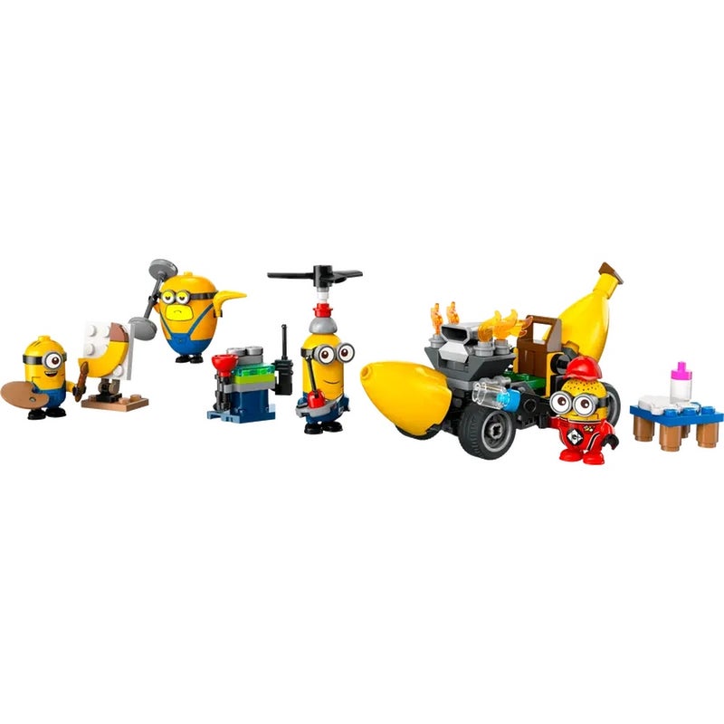 LEGO - Minions and Banana Car 136 Pieces - 75580 - Image 2