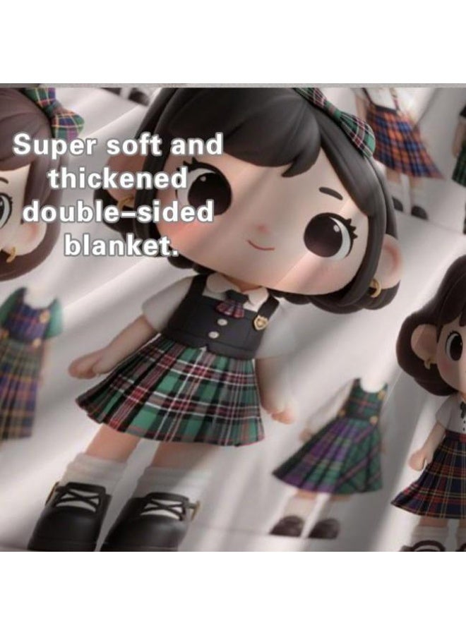 general Children's or student cartoon flannel thin blanket (warm and comfortable, suitable for sleep, games) 100cm*150cm - Image 5