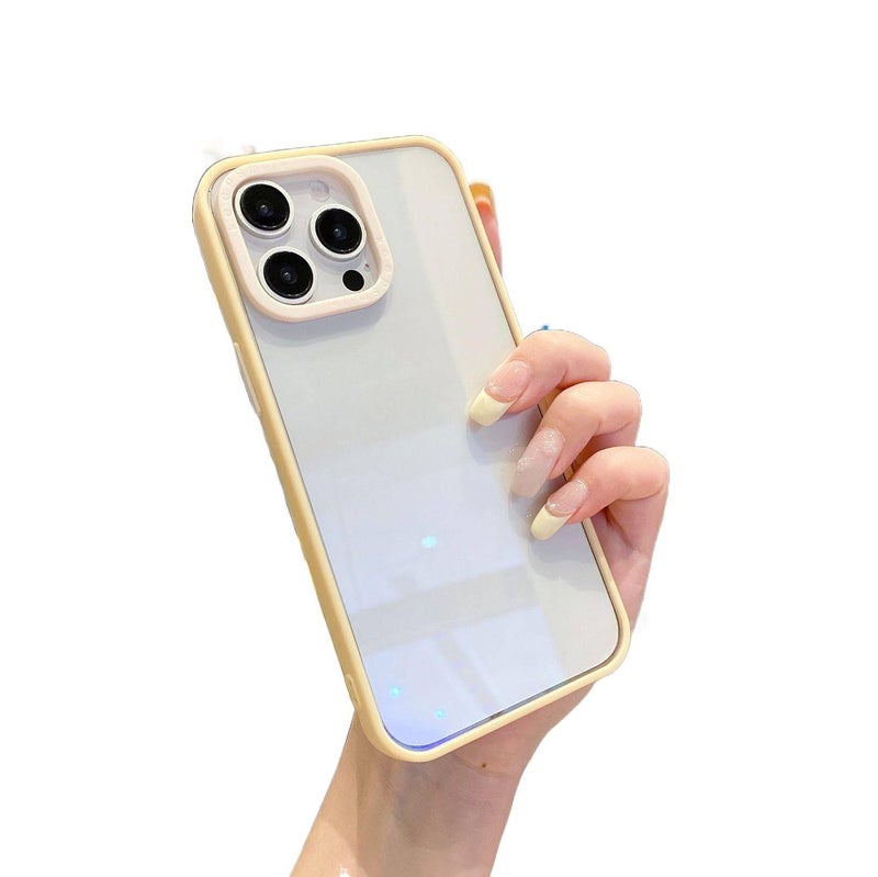 Protective Case | Cover for iPhone 16 / 16 Plus / 16 Pro / 16 Pro Max | TPU Matte Finish | Yellow - Image 1