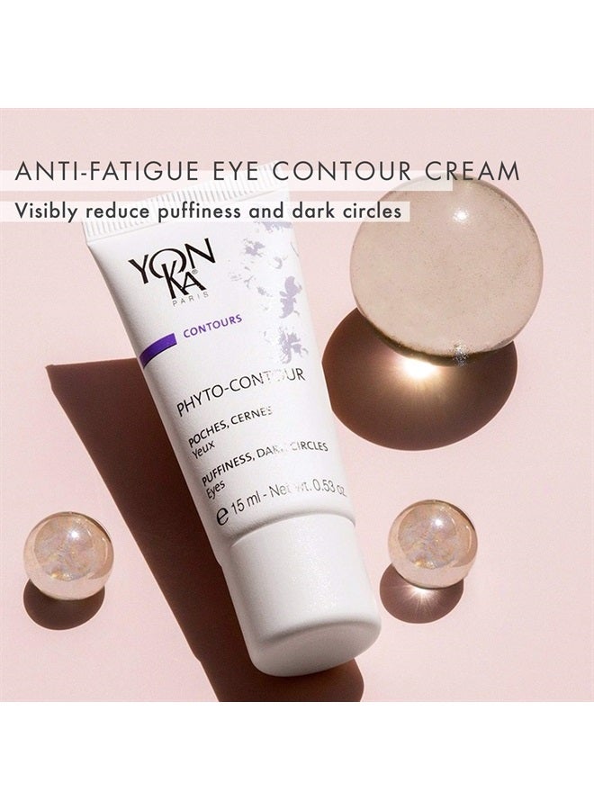 Yonka Yon-Ka Phyto-Contour Eye Cream (15 ml) Anti-Aging Under Eye Cream for Dark Circles and Puffiness, Tone and Firm with Vitamin E and Aloe Vera, Paraben-Free - Image 1