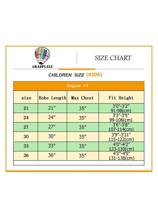 GradPlaza Shiny Choir Robe Kindergarten Preschool Graduation Gown - Image 5