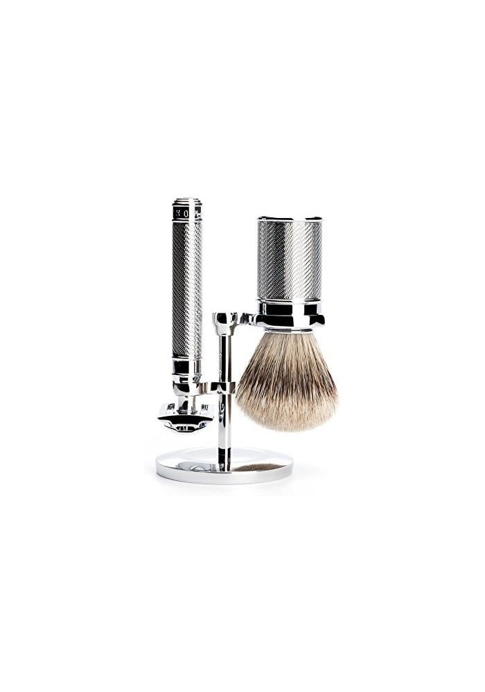 MÜHLE Chrome Stand for Traditional & Classic Series Safety Razors & Shaving Brushes - Modern Shave Accessory - Image 2