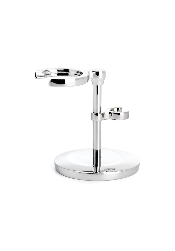 MÜHLE Chrome Stand for Traditional & Classic Series Safety Razors & Shaving Brushes - Modern Shave Accessory - Image 1