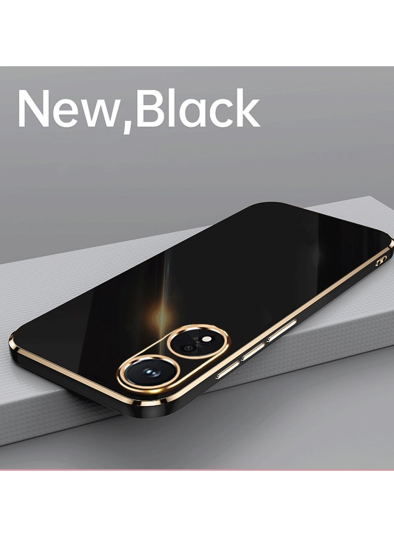 Case Cover for Honor X5 Plus 4G, Plating Soft Back Cover, Raised Full Camera Protection, Slim Thin TPU Mobile Phone Case - Image 2