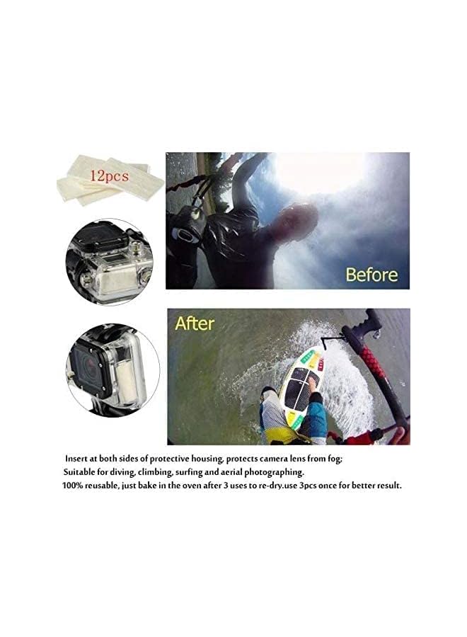 Zaboon Outdoor Sports Action Camera Accessories Kit For Gopro Hero4/3/2/1 Common Camcorder Bundles  - Image 1