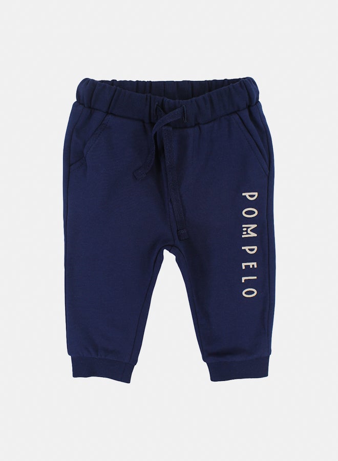 Pompelo Baby Boys Sweatpants – Navy - Image 1