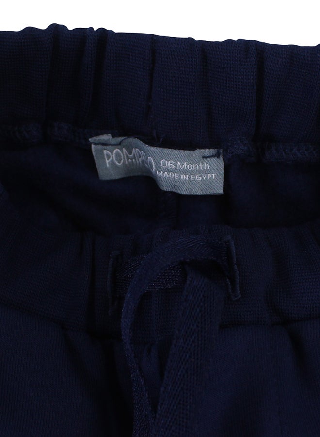 Pompelo Baby Boys Sweatpants – Navy - Image 3