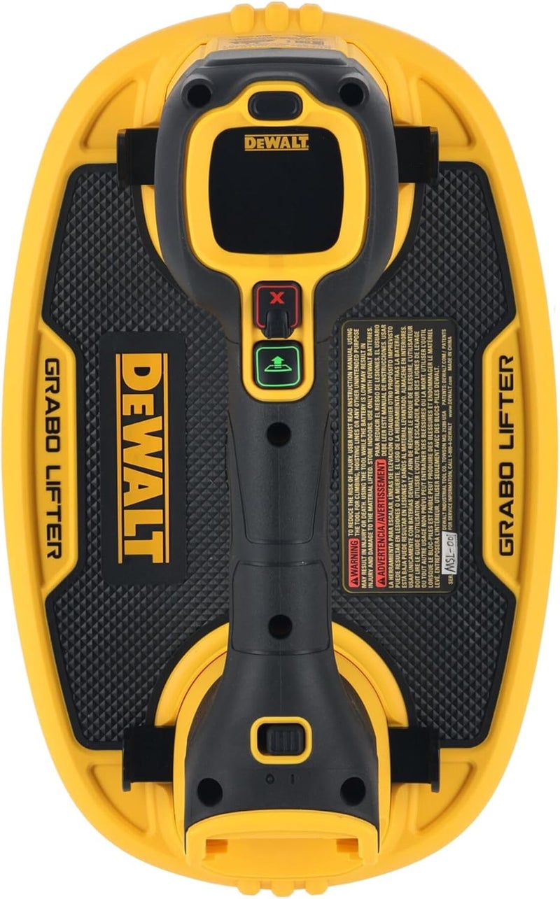 DEWALT DEWALT 20V MAX Cordless GRABO Suction Lifter Bare Tool Only Liftload Capacity of Up to 265 lbs DCE592B  - Image 1