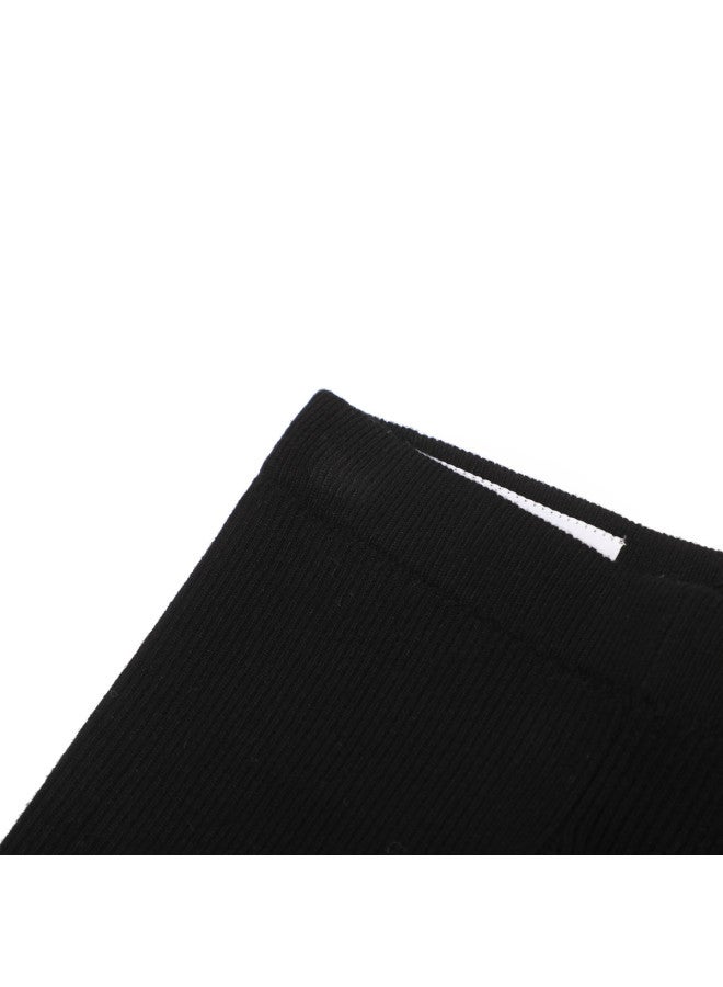 Zara kids' Minimalist Casual Solid Ribbed Knit Pants - Image 5