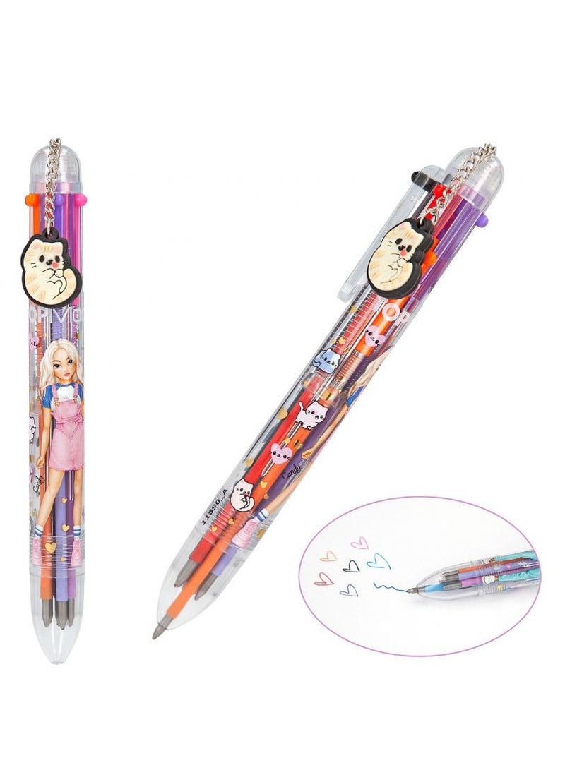 Top Model TOPModel Gel Pen  With 6 Colors - 1 Piece Only (Assorted/Style/Design May Vary) - Image 2