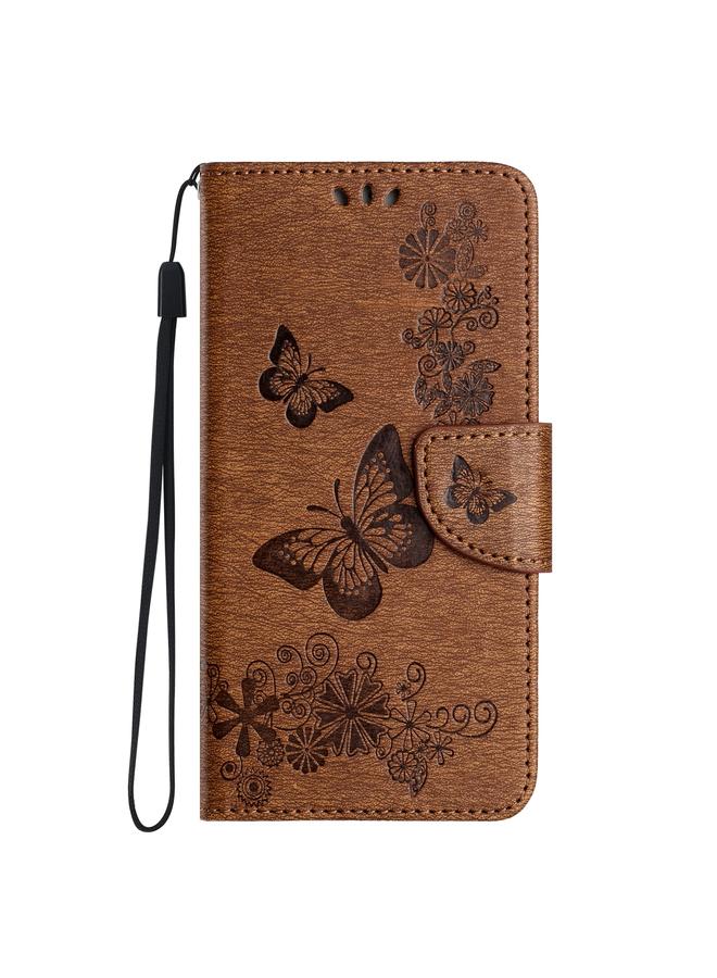 S-TOP Case For iPhone 16 Pro Max Butterfly Embossed Flip Leather Phone Case - Image 2