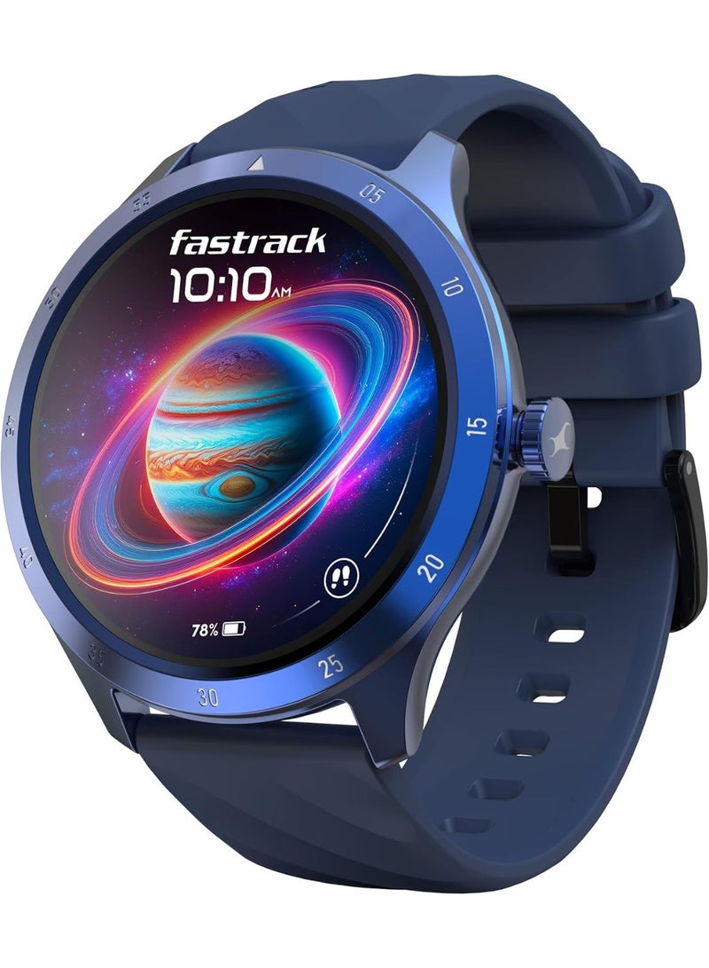 Fastrack Jupiter Flex Smart Watch, 1.38" UltraVu Display, Bluetooth Calling, Health Suite with SpO2, Heart Rate, Sleep Tracking, 100+ Watch Faces, (Blue) blue - Image 1