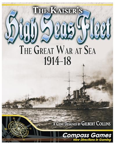 Compass Games The Kaisers High Seas Fleet WWI Naval Strategy Board Game for Adults 18 - Image 1