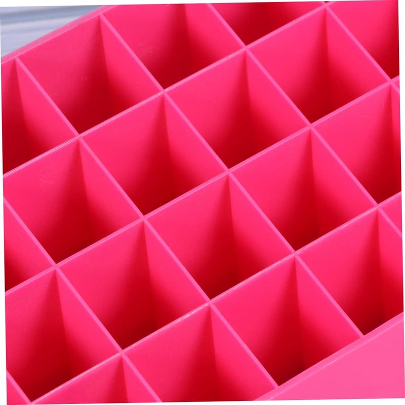 DOITOOL Clear Cosmetic Case 2pcs 36 Lipgloss Lip Tint Acrylic Lipstick Holder Storage Canister Lip Gloss Make up Cosmetic Rack - Image 3