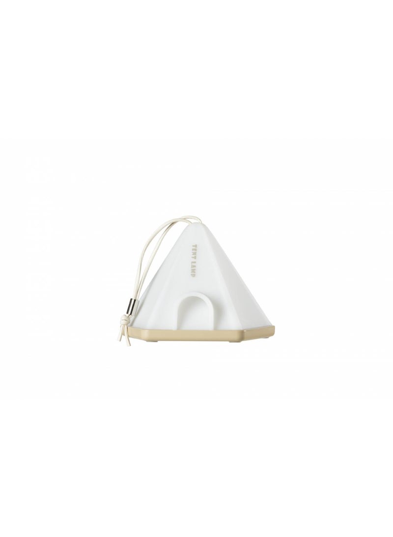 Creative Camping Tent Night Light Bedroom Baby's Sleeping Bedside Night Light Beige/White - Image 1