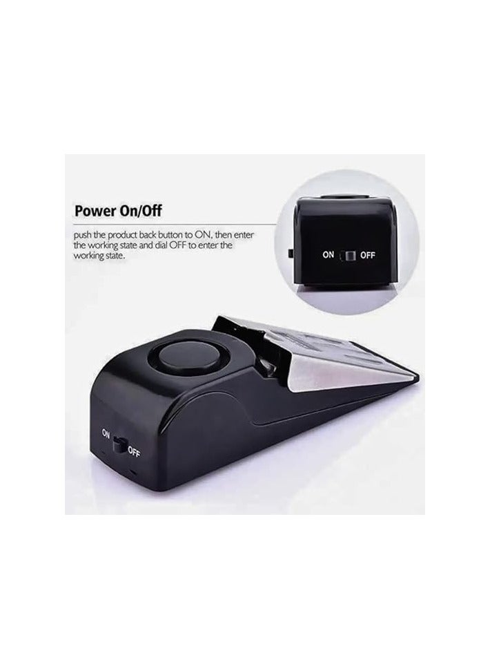 Portable Vibrating Door Window Alarm Home Security Anti-Theft Alarm Portable Floor Security Home Travel Device  - Image 5