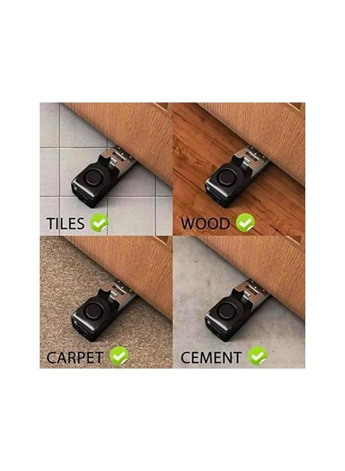 Portable Vibrating Door Window Alarm Home Security Anti-Theft Alarm Portable Floor Security Home Travel Device  - Image 3