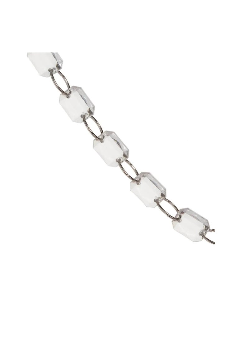 إكليل زفاف كريستال مربع جوهرة: 36 بوصة - Image 1