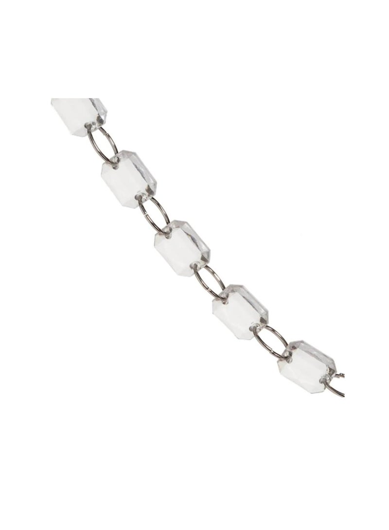 إكليل زفاف كريستال مربع جوهرة: 36 بوصة - Image 3