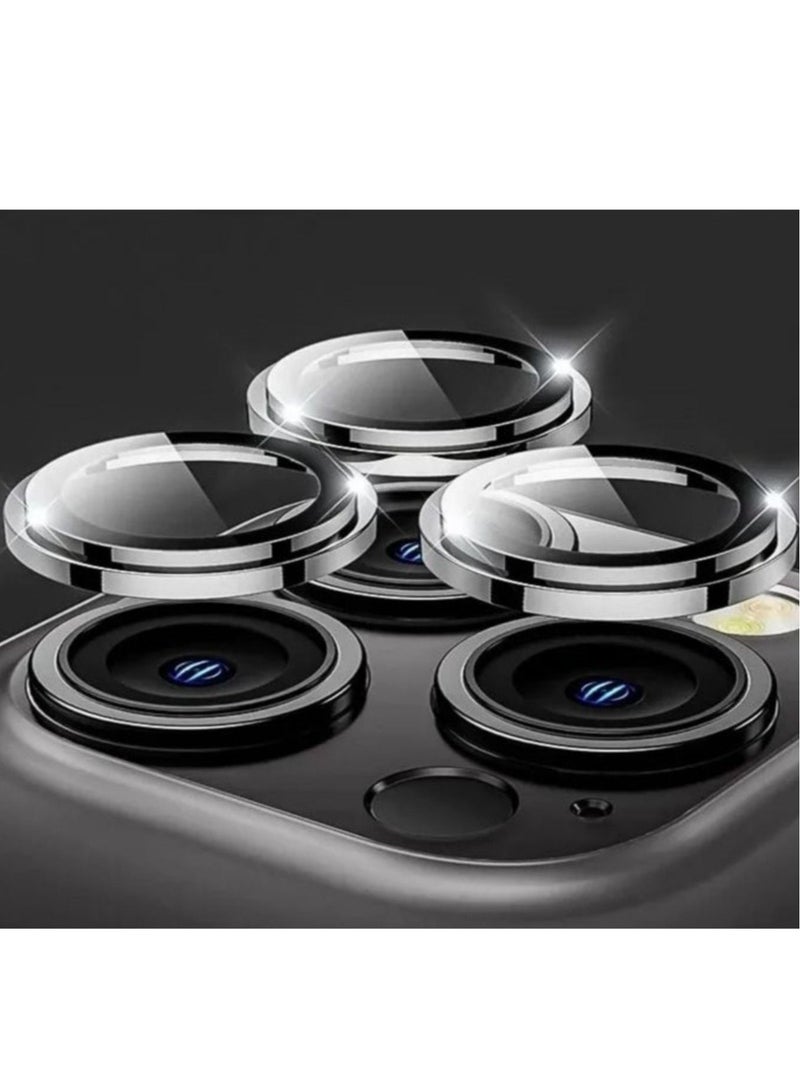 Anti-scratch Tempered Glass Camera Cover For iPhone13 Pro / 13 Pro Max Black - Image 2