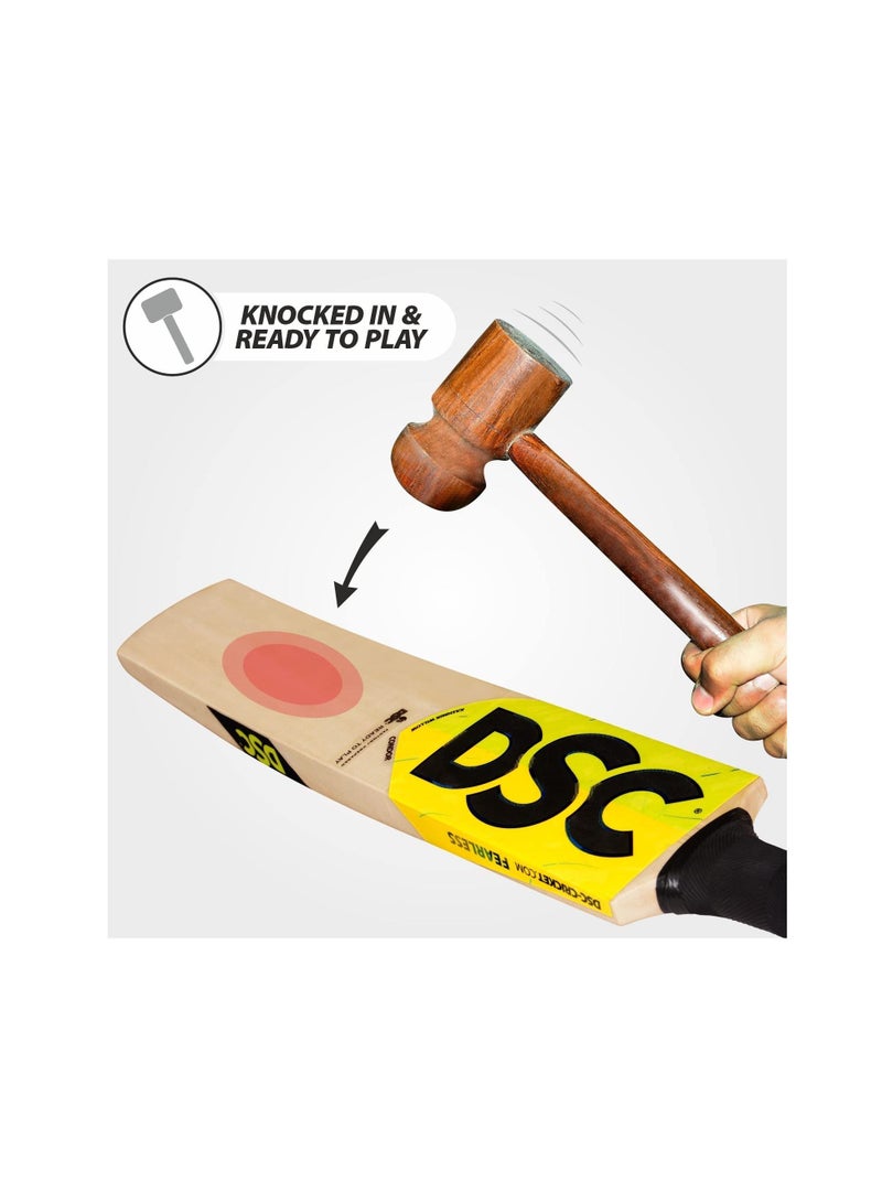 DSC Condor Flicker Kashmir Willow Cricket Bat Size 4 | Lightweight & Durable | Professional Grade |  Enhanced Power & Control - Image 4