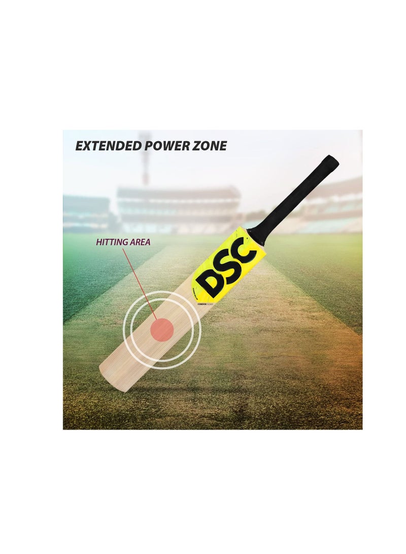 DSC Condor Flicker Kashmir Willow Cricket Bat Size 4 | Lightweight & Durable | Professional Grade |  Enhanced Power & Control - Image 2
