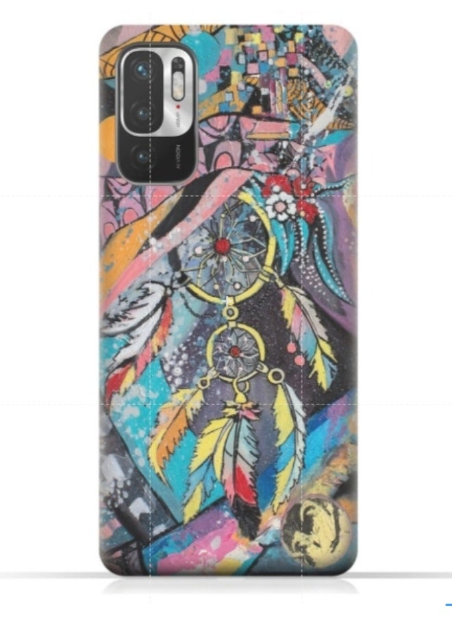 إيه إم سي ديزاين غطاء حماية بطبعة هاتف شاومى ريدمي 10 5G