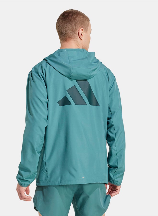 Adidas جاكيت ران إت - Image 2