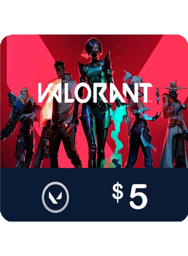 Valorant Gift Card - USA Region 5 USD