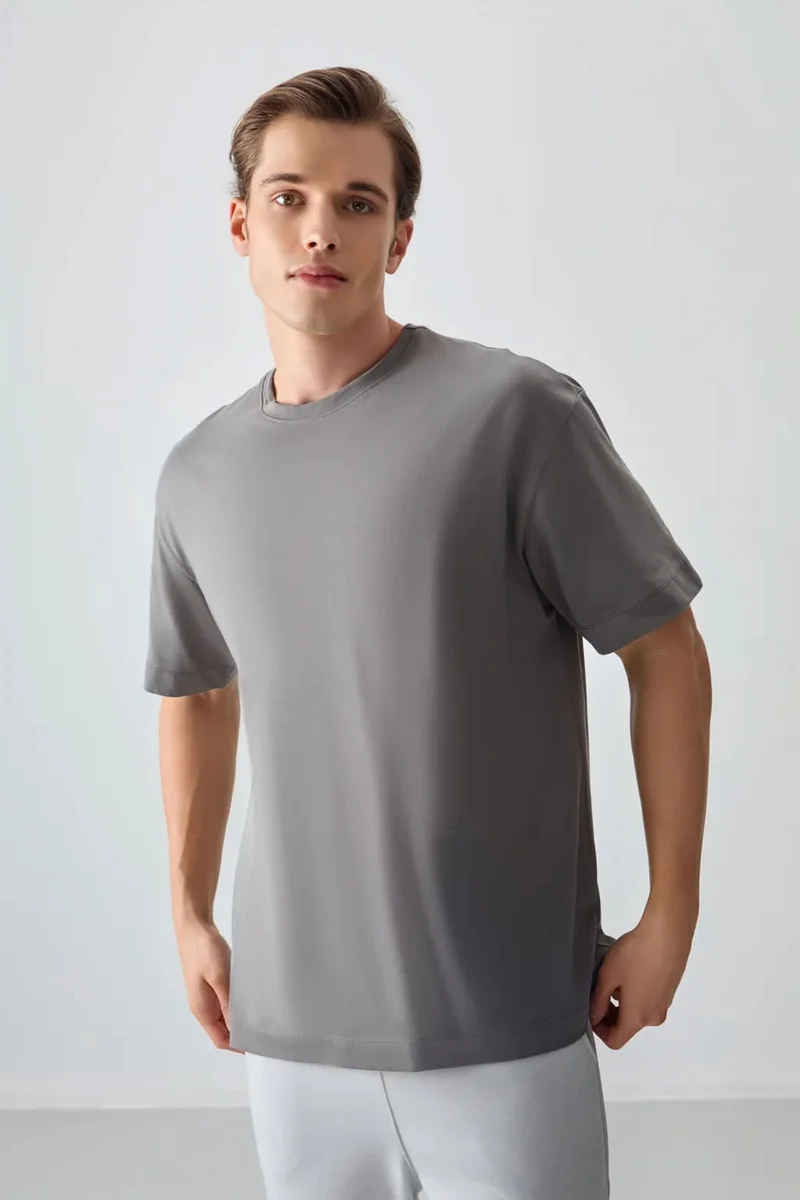 Tommylife TOMMY Oversized Cotton Crew Neck T-Shirt