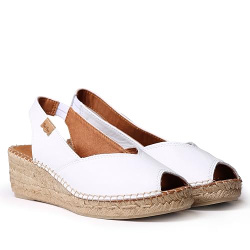 Toni Pons BERNIA-P - Women's wedge espadrilles in leather - Image 1