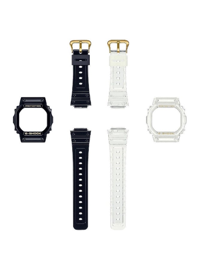 جي شوك ساعة جي-شوك ​​رقمية للرجال بمينا ذهبي - DWE-5600HG-1DR - Image 3