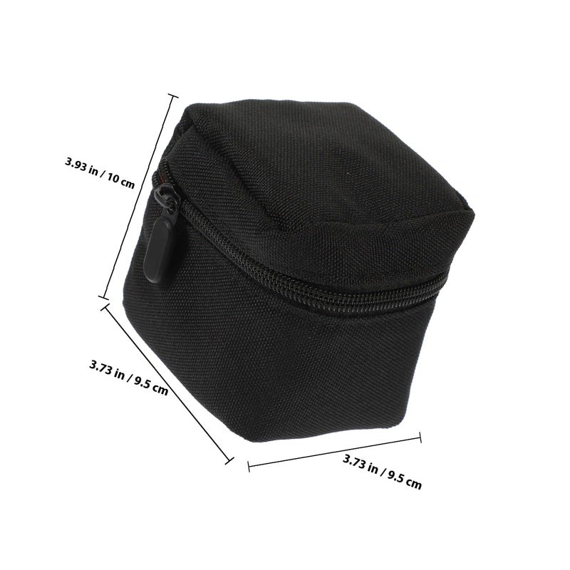 Camera Lens Storage Case Padded Zipper Pouch Shockproof Protection for DSLR Mirrorless Travel - Image 3