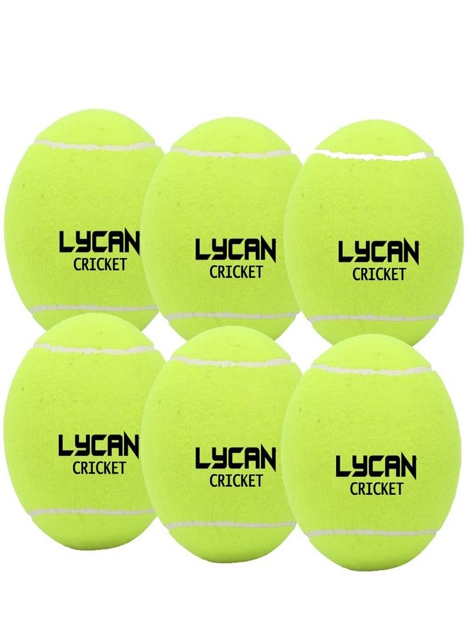 LYCAN Tennis Balls for Kids and Adults, 3 Pack (Pack of 6 PC Tennis Ball)