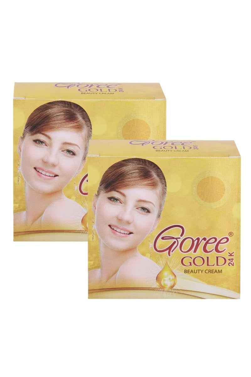 Goree Gold 24k Beauty Cream - 2piese - Image 1