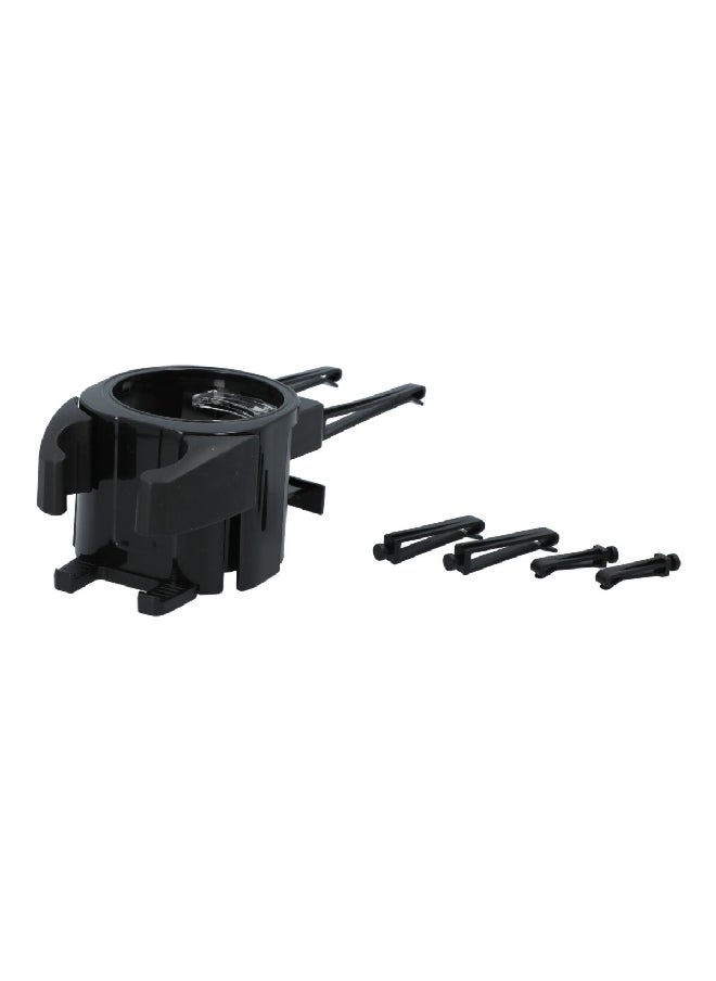 AUTOSMART - 2-In-1 Drink and Phone Holder Black 8.6 x 17.6 x 9.2 cm CF4098 - Image 1
