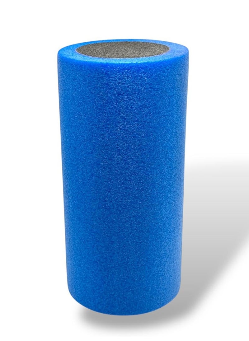 QSHOP Foam Roller for Yoga Exercise Fitness Muscle High Density EVA Foam Roller Shiny Solid Great for Back Leg Pain Relief Muscle Stretching Physical Therapy Balance Fitness  - Image 1