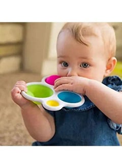 Generic Dimpl Baby Toy Easy To Clean And Disinfect Relieves Teething Pain Pop Up  - Image 2