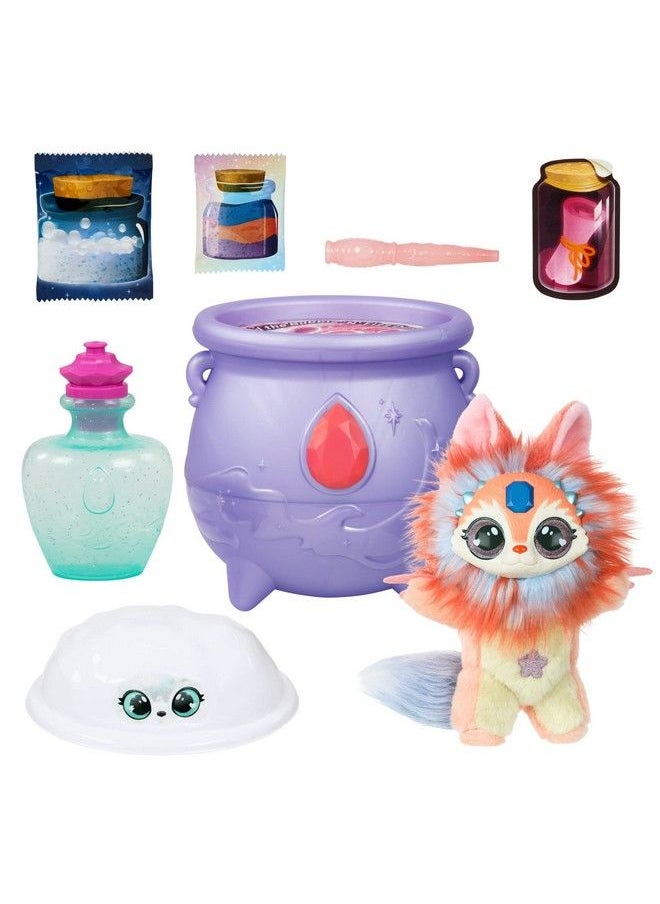 Magic Mixies - Color Surprise Magic Cauldron. Reveal A Mixie Plushie From The Fizzing Cauldron And Discover 6 Magical Color Change Surprises Styles May Vary Nonelectronic - Image 1