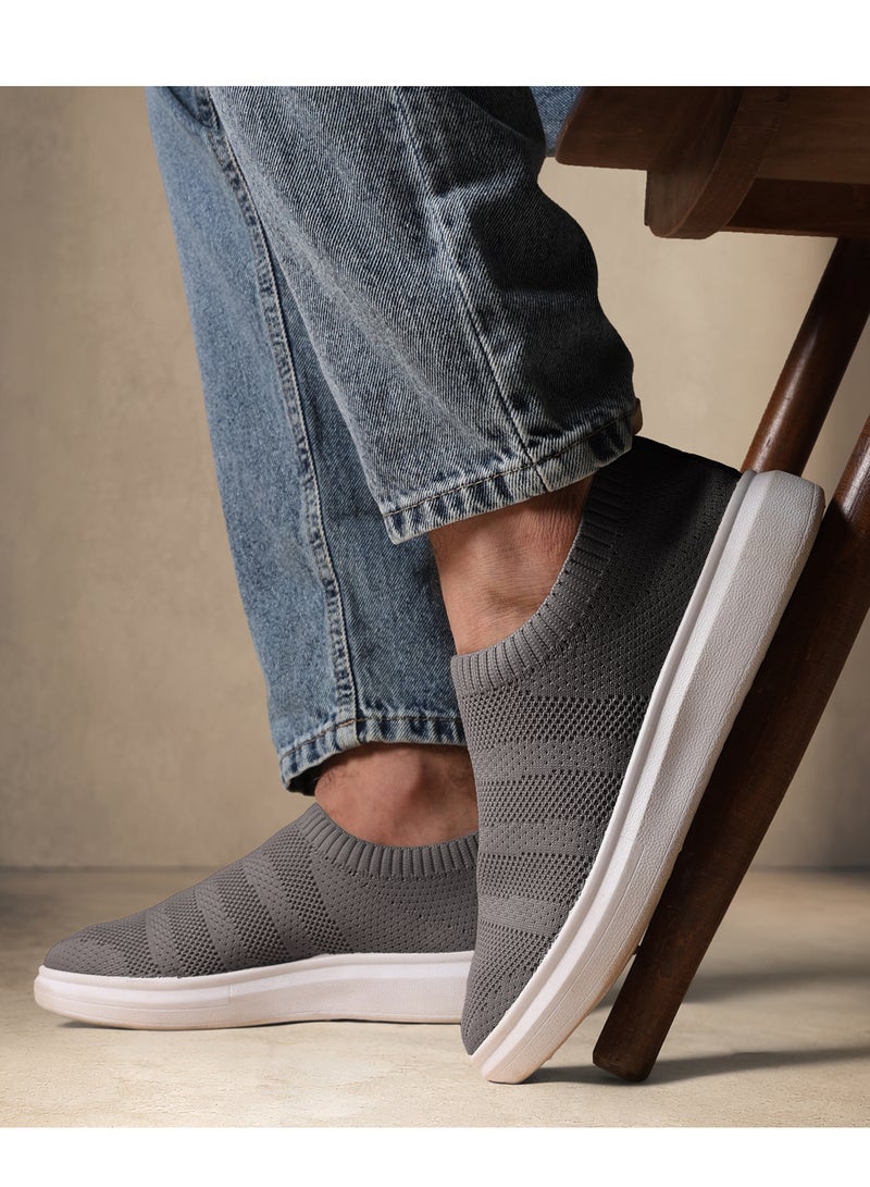 Testa Toro A3 Men's Slip-On Walking Sneakers – Lightweight Breathable Casual Shoes for Everyday Comfort and Daily Wear - Image 2