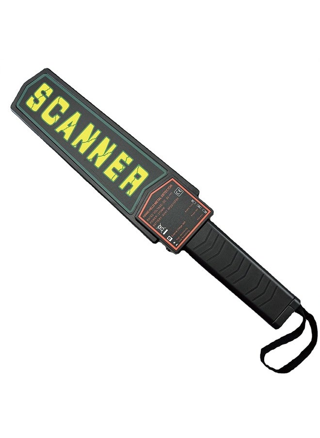 Generic - MD3003B1 Handheld Metal Detector Security Scanner – Single Switch Operation with Dual Alarm Modes: Sound, Light, and Vibration,Railway Station Airport Security Handheld Metal Detector - Image 1
