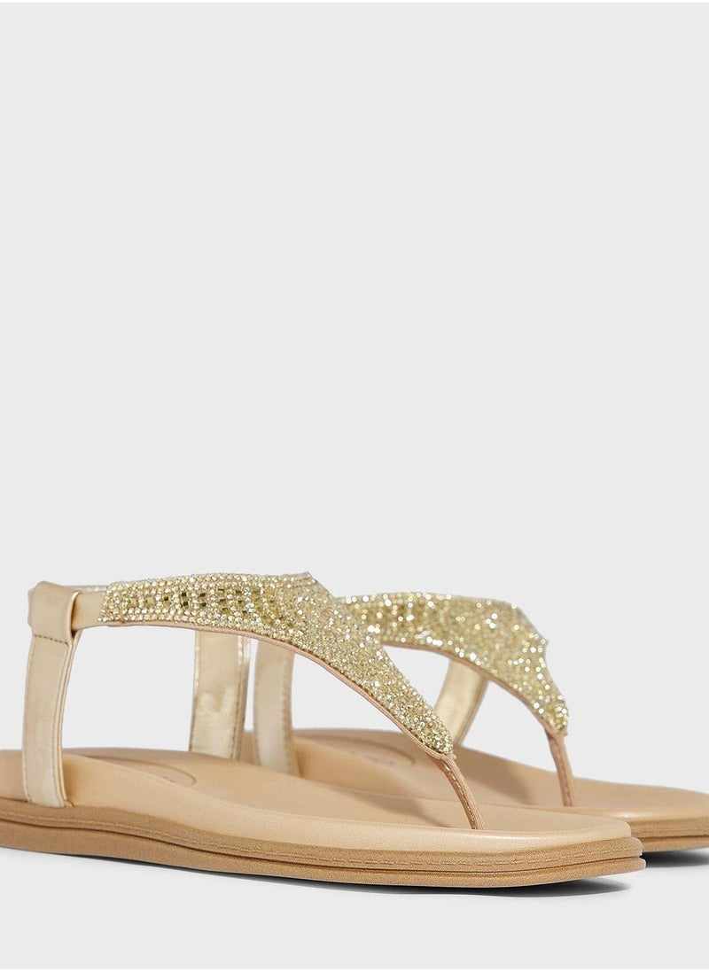 بيرا ريو صنادل مسطحة للنساء - صنادل مسطحة أنيقة ونعال مسطحة مريحة للسيدات - Image 4