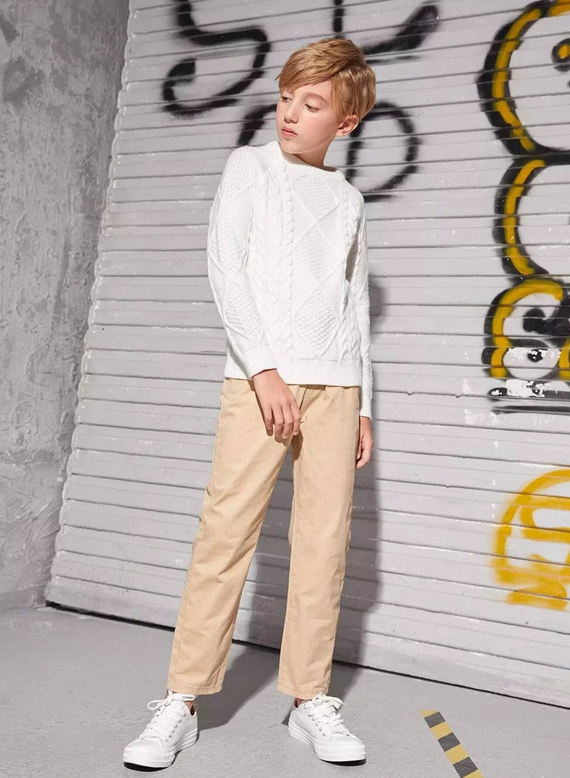 Boys Slant Pocket Straight Leg Jeans - Image 4